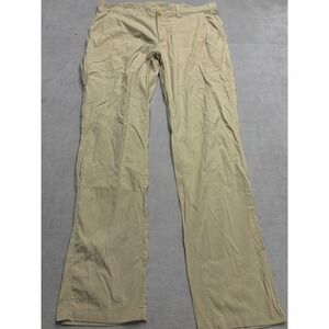 Eddie Bauer First Ascent Guide Pants Mens 38x34 Tan Khaki Hiking Outdoor